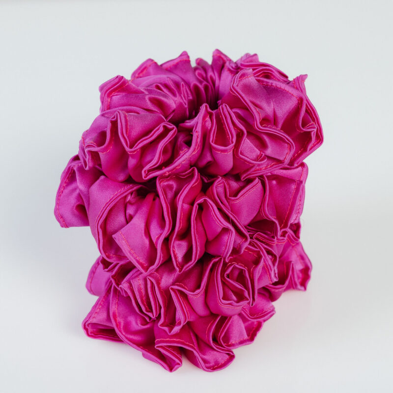 Natural Silk Hair Band Original Colors 1pc
