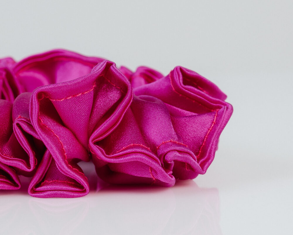 Natural Silk Hair Band Original Colors 1pc - Image 3
