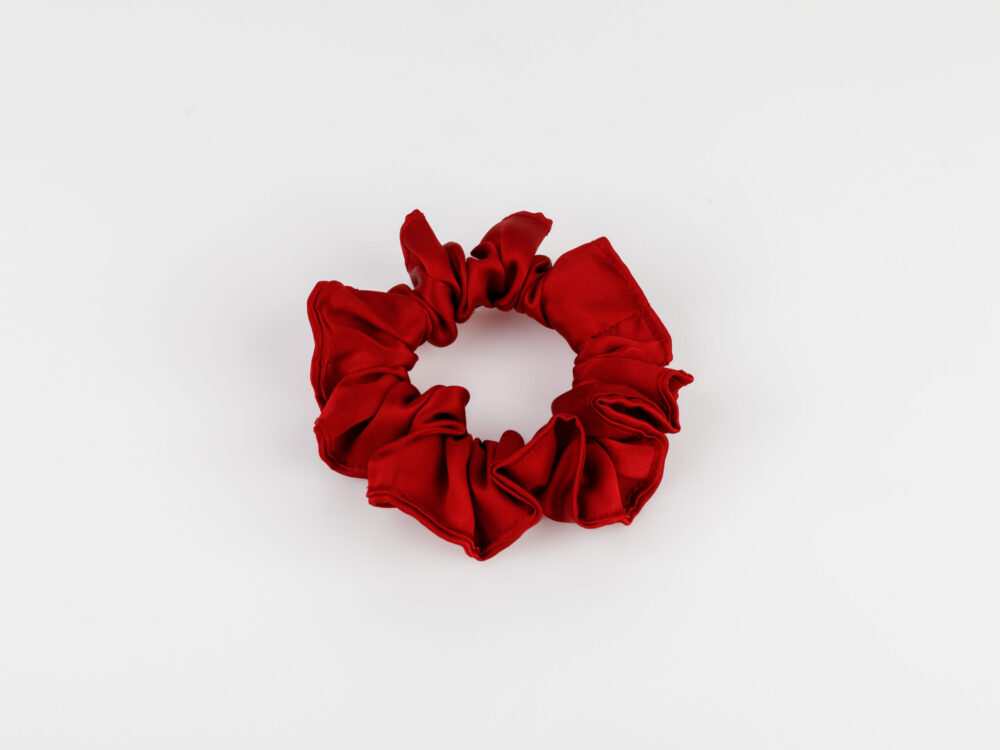 Natural Silk Hair Band Red Tons and More 1 pcs. - Image 4