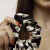 Natural silk hair band 1Pc