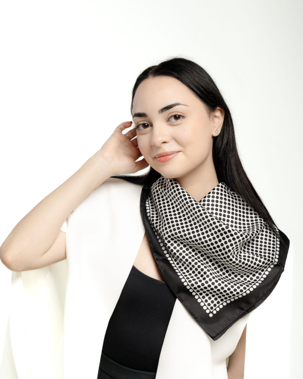 Natural Silk Scarf 3 different colours