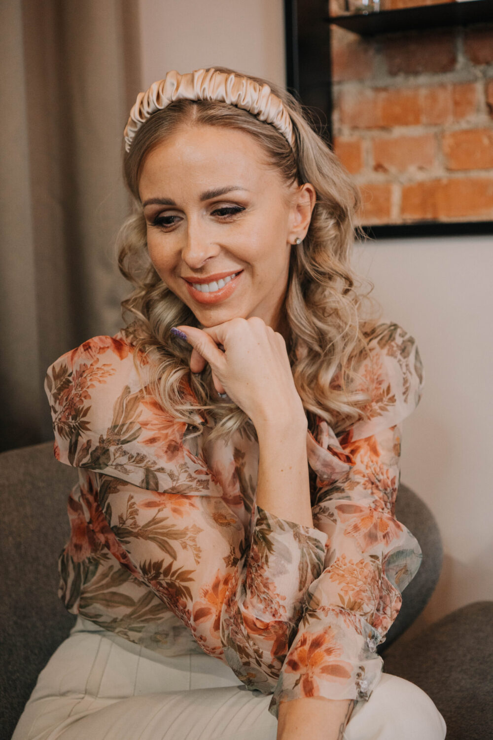 Hair Headband Nude - Image 2