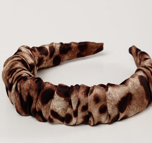 Hair Headband silk Tiger