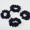 Natural Silk Hair Band Black Sea - Image 4