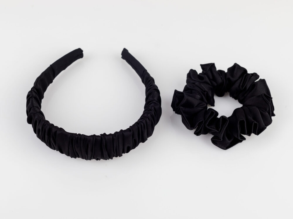 Natural Silk Headband Clasic - Image 3