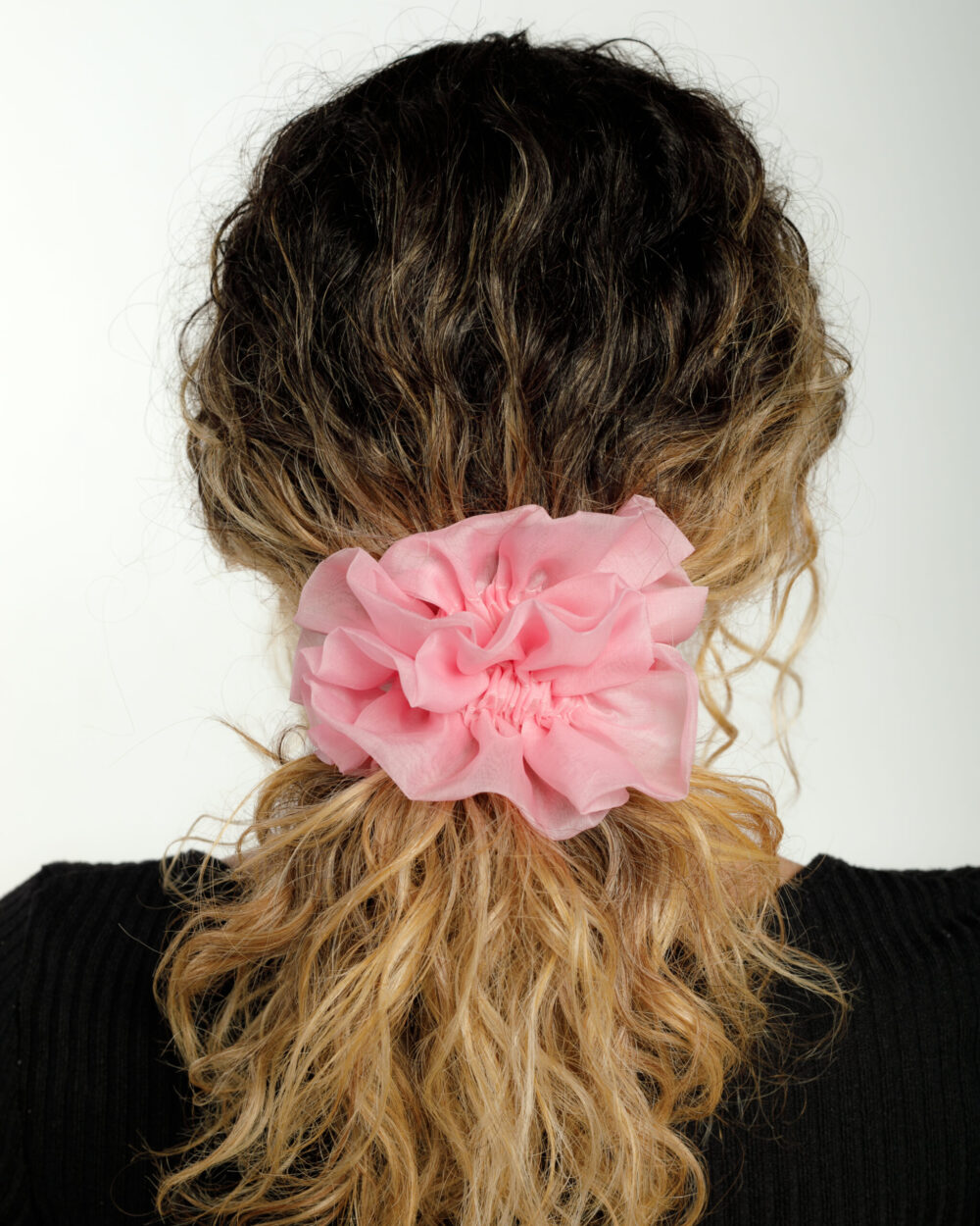 Natural silk hair band Queen - Image 3