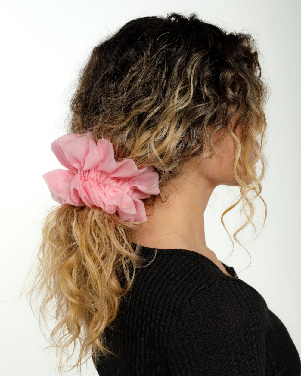 Natural silk hair band Queen