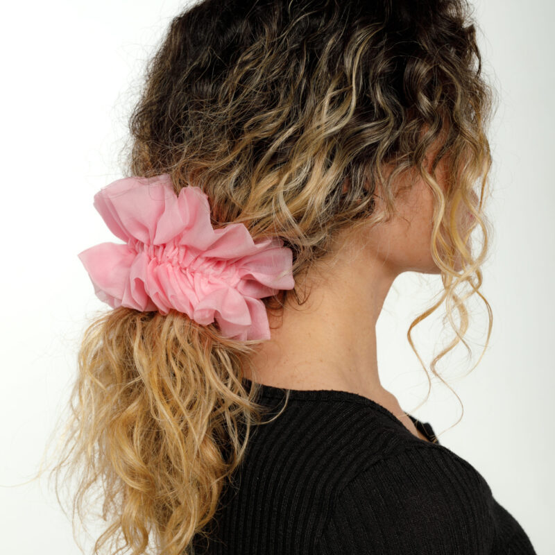 Natural silk hair band Queen