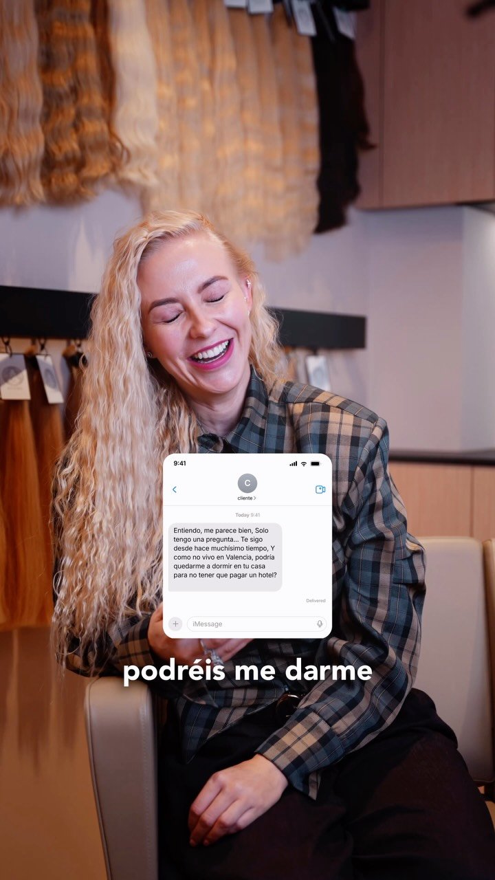 Vídeo de Ginta Levi, extensiones de cabello